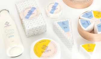 乳制品品牌“Dynasty Daily Farm”Logo與VI設(shè)計(jì) 打造現(xiàn)代乳業(yè)視覺盛宴